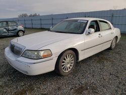 Lincoln Town car salvage cars for sale: 2003 Lincoln Town Car Executive