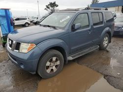 Nissan Pathfinder salvage cars for sale: 2007 Nissan Pathfinder LE