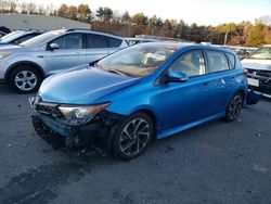 Toyota Corolla salvage cars for sale: 2017 Toyota Corolla IM