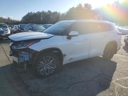 Toyota Vehiculos salvage en venta: 2021 Toyota Highlander Platinum