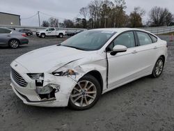 Ford salvage cars for sale: 2019 Ford Fusion SE