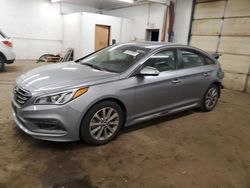 Hyundai salvage cars for sale: 2017 Hyundai Sonata Sport