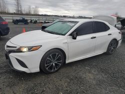 Toyota Camry salvage cars for sale: 2020 Toyota Camry SE