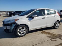 Vehiculos salvage en venta de Copart Grand Prairie, TX: 2015 Ford Fiesta SE