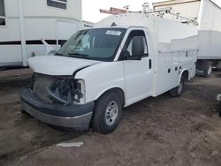 Chevrolet salvage cars for sale: 2021 Chevrolet Express G3500