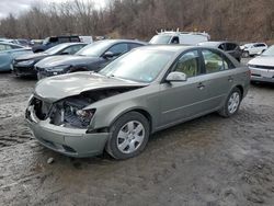 Salvage cars for sale from Copart Marlboro, NY: 2009 Hyundai Sonata GLS