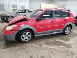 Pontiac salvage cars for sale: 2005 Pontiac Vibe