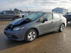 Honda Civic salvage cars for sale: 2013 Honda Civic LX