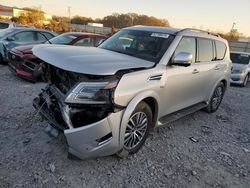 Nissan Armada salvage cars for sale: 2021 Nissan Armada SL