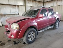 Nissan Frontier Crew cab xe Vehiculos salvage en venta: 2002 Nissan Frontier Crew Cab XE