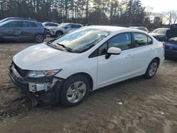 Honda Civic salvage cars for sale: 2015 Honda Civic LX