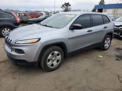 Jeep salvage cars for sale: 2014 Jeep Cherokee Sport