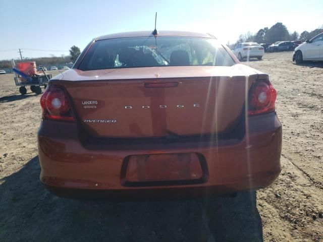 2012 Dodge Avenger SE