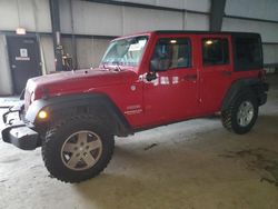 Jeep salvage cars for sale: 2012 Jeep Wrangler Unlimited Sport