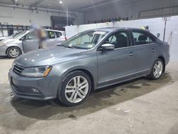 Volkswagen Vehiculos salvage en venta: 2017 Volkswagen Jetta SEL