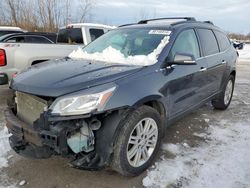 Salvage cars for sale from Copart Leroy, NY: 2014 Chevrolet Traverse LT