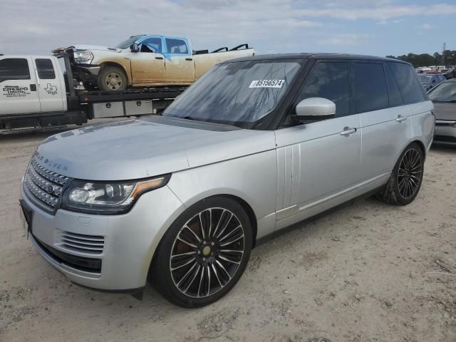 2016 Land Rover Range Rover HSE