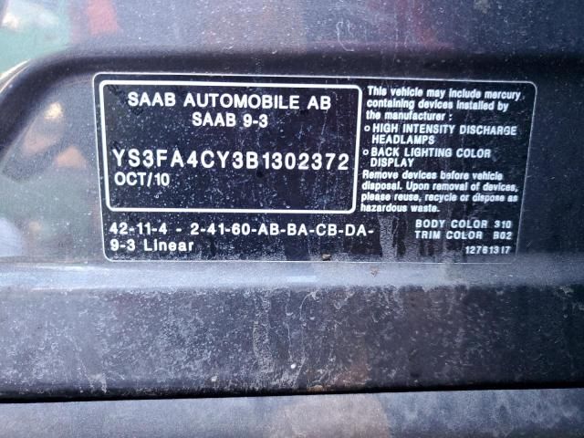 2011 Saab 9-3 2.0T