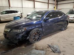 Acura salvage cars for sale: 2015 Acura TLX Advance