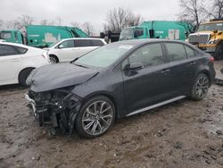 Toyota Corolla salvage cars for sale: 2021 Toyota Corolla SE