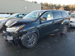 2017 Toyota Highlander SE en venta en Exeter, RI