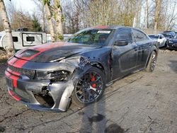 Salvage cars for sale from Copart Portland, OR: 2022 Dodge Charger SRT Hellcat