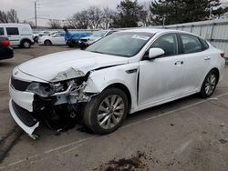 KIA Optima salvage cars for sale: 2018 KIA Optima LX