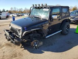 Jeep Wrangler Sport salvage cars for sale: 2015 Jeep Wrangler Sport