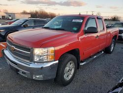 Chevrolet Silverado k1500 lt salvage cars for sale: 2013 Chevrolet Silverado K1500 LT