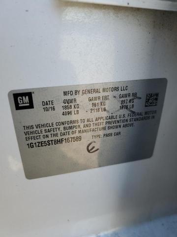 2017 Chevrolet Malibu lt