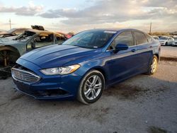 Ford salvage cars for sale: 2018 Ford Fusion SE