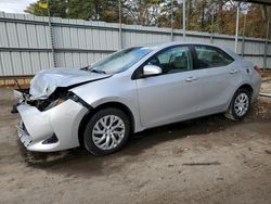 Toyota Corolla salvage cars for sale: 2017 Toyota Corolla L