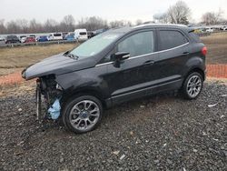 Ford Ecosport salvage cars for sale: 2019 Ford Ecosport Titanium