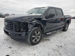 Ford f-150 salvage cars for sale: 2017 Ford F150 Supercrew