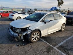 Toyota salvage cars for sale: 2020 Toyota Corolla LE