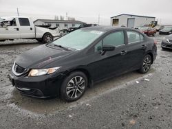 Honda Civic salvage cars for sale: 2015 Honda Civic EX