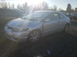 Salvage cars for sale from Copart Portland, OR: 2007 Honda Civic LX