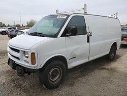 Chevrolet Express salvage cars for sale: 2000 Chevrolet Express G2500