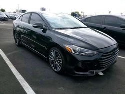 Hyundai Elantra salvage cars for sale: 2018 Hyundai Elantra Sport