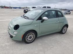 Fiat 500 salvage cars for sale: 2013 Fiat 500 Lounge