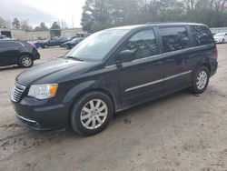 Salvage cars for sale from Copart Knightdale, NC: 2016 Chrysler Town & Country Touring