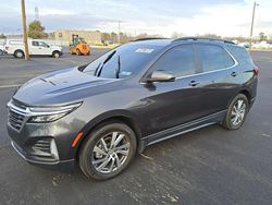 Chevrolet Equinox salvage cars for sale: 2022 Chevrolet Equinox LT