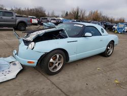 Ford Thunderbird salvage cars for sale: 2003 Ford Thunderbird