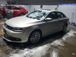 Volkswagen salvage cars for sale: 2011 Volkswagen Jetta SEL