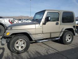 Jeep Wrangler salvage cars for sale: 2005 Jeep Wrangler / TJ Sport