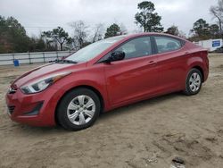 Hyundai salvage cars for sale: 2016 Hyundai Elantra SE