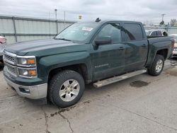 Chevrolet Silverado k1500 lt salvage cars for sale: 2015 Chevrolet Silverado K1500 LT