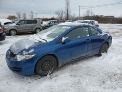 Honda Civic salvage cars for sale: 2011 Honda Civic LX