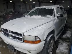 Dodge Durango slt salvage cars for sale: 2003 Dodge Durango SLT