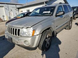 Jeep salvage cars for sale: 2007 Jeep Grand Cherokee Laredo